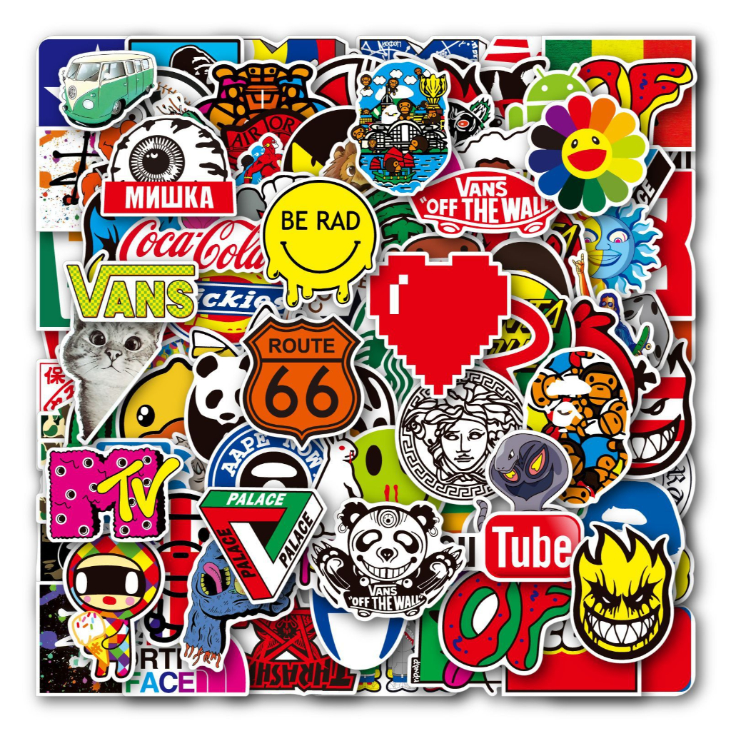 55PCS Artist Singers Album Cover Stickers For Luggage Phone Case