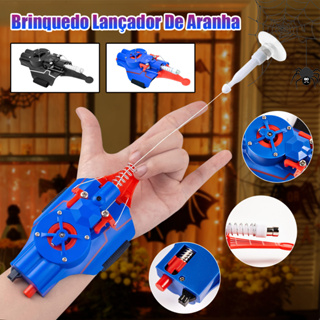 Brinquedo Do Lançador Do Teia De Homem-Aranha Brinquedo Lançador De Aranha Com Ventosas De Sucção Ímãs 500mAh Teia Elétrica Recarregável Herói Portátil Toy