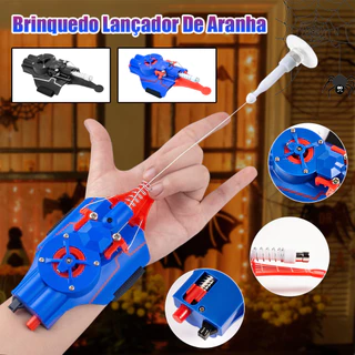 Brinquedo Do Lançador Do Teia De Homem-Aranha Brinquedo Lançador De Aranha Com Ventosas De Sucção Ímãs 500mAh Teia Elétrica Recarregável Herói Portátil Toy