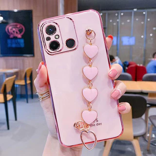 Capinha redmi 12C 11A Pulseira Do Amor