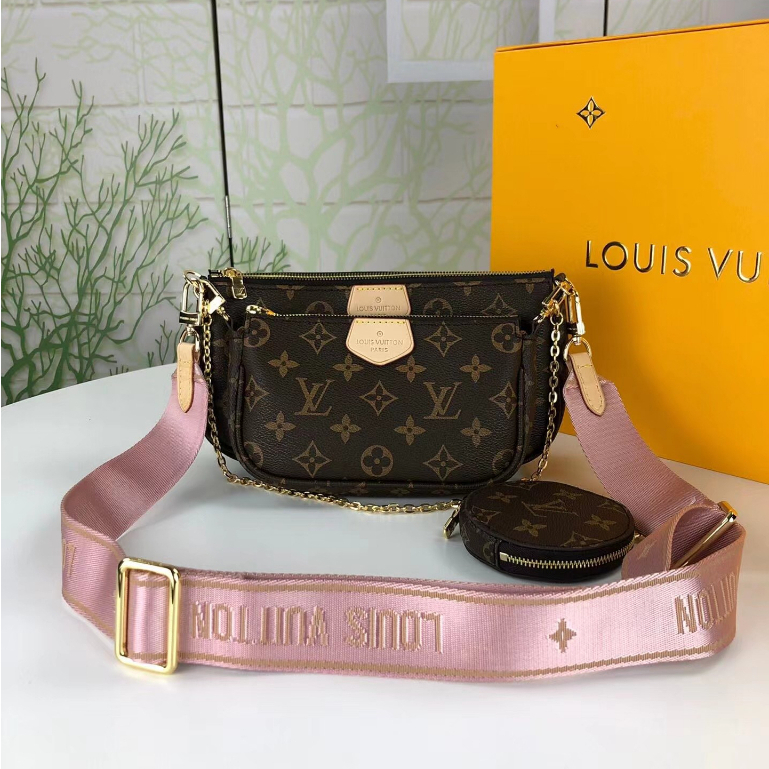 Entregue com a caixa] Bolsa a tiracolo Louis Vuitton, nova bolsa