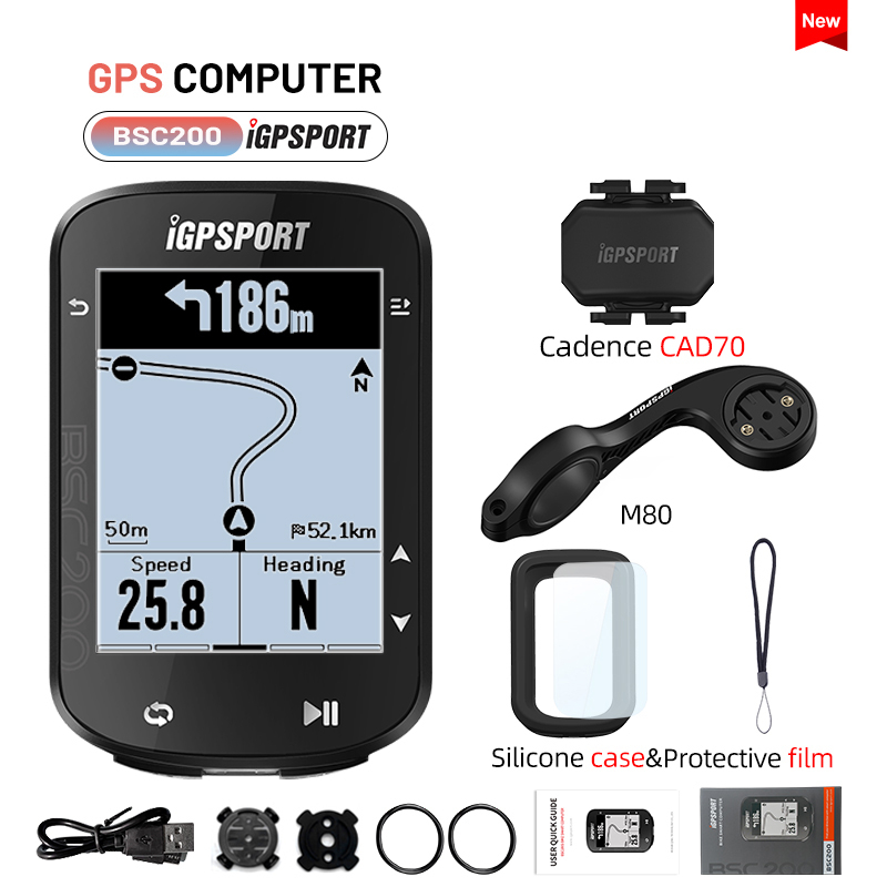 IGPSPORT BSC200 Velocímetro Bicicleta Sem Fio À Prova De Água IPX7