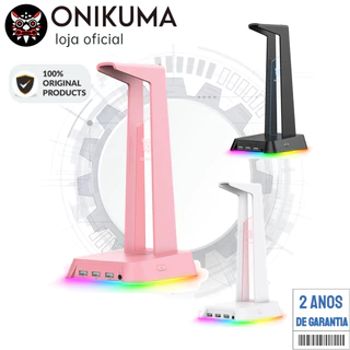 ONIKUMA ST2 RGB Novo Rack De Fone De Ouvido Para Jogos Frios Fones