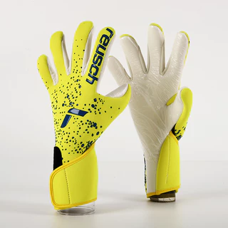 Luvas de futebol profissional prontas para treinamento melhor goleiro adultos respirável novo látex