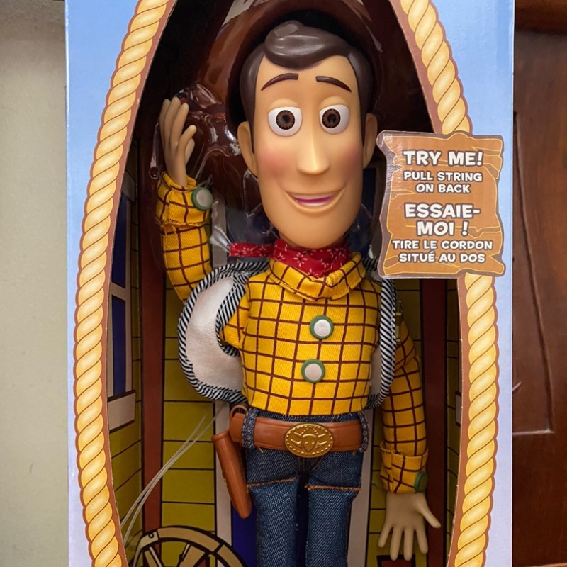 Disney Toy Story 4 Talking Action Figures para Crianças, Woody