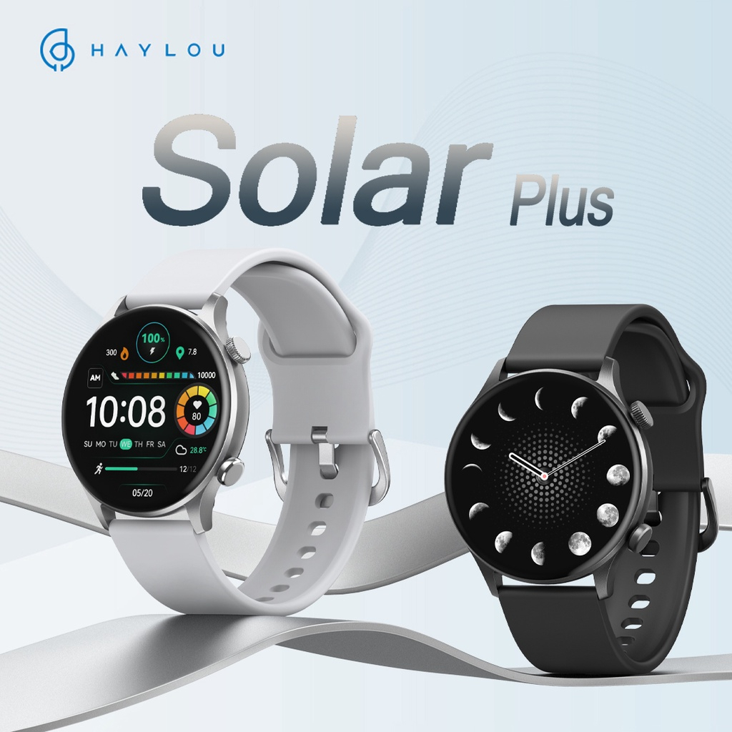 Haylou Solar Plus Smartwatch Aprova Dagua Gps Chamada 2023