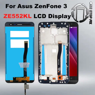 Tela LCD Original Para Asus ZenFone 3 ZE552KL Com Conjunto Digitalizador De Moldura Z012D Z012DC Z012DA