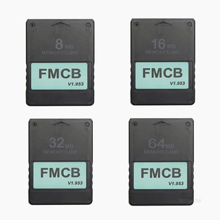 Cartão De Memória FMCB Free McBoot Para PS2 Playstation2 8MB/16MB/32MB/64MB v1.953 OPL MC Boot