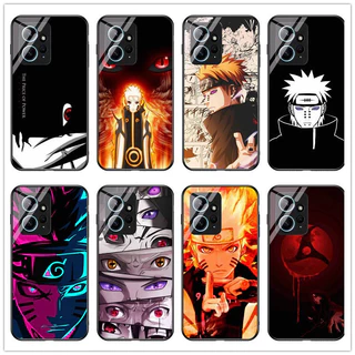 Para Redmi Nota 12 4g/5g Anime Naruto Vidro Temperado À Prova De Choque Duro Caso Do Telefone Capa Traseira Personalizado