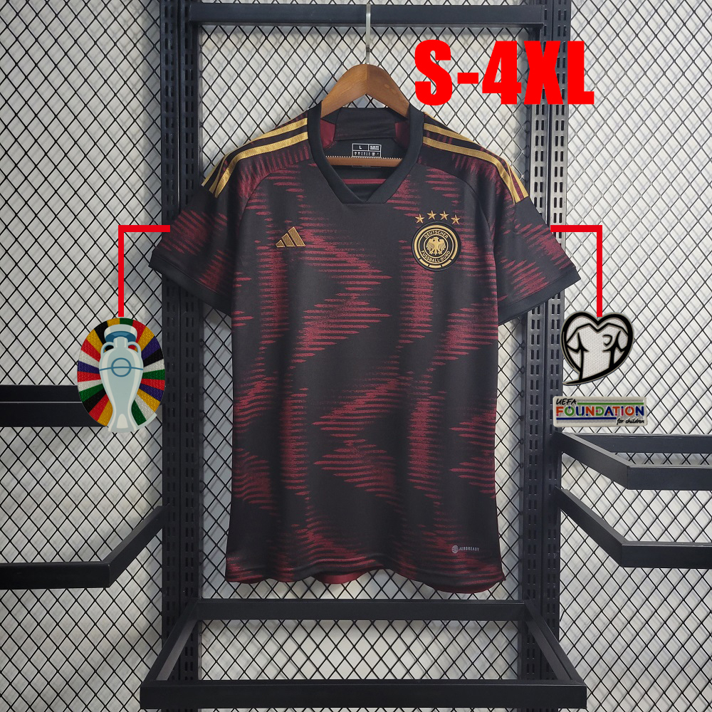 233/24 kit De Futebol Masculino Away Football Jersey Para Adultos Camiseta De Lazer S-4XL