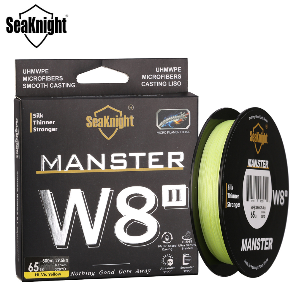 Seaknight W8 II Linhas Trançadas De 8 Fios 300M Trança PE Suave