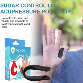 Acupressão Clipe Para Pressão Das Mãos/Ponto De/Controle De Açúcar Tratamento De Diabético/Glicose No Sangue/Equilíbrio Da/Relaxamento/Tensão/Ansiedade/Cuidados Com A Saúde