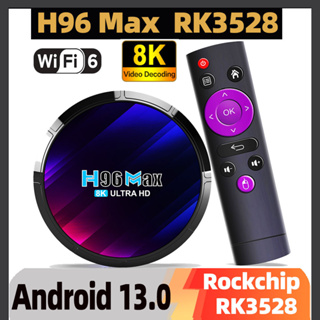 Woopker 2023 Android 13 TV Box K52 Rockchip RK3528 Smart TVBox Support 8K  Wifi6 BT5.0  Google Voice Assistant Set Top Box