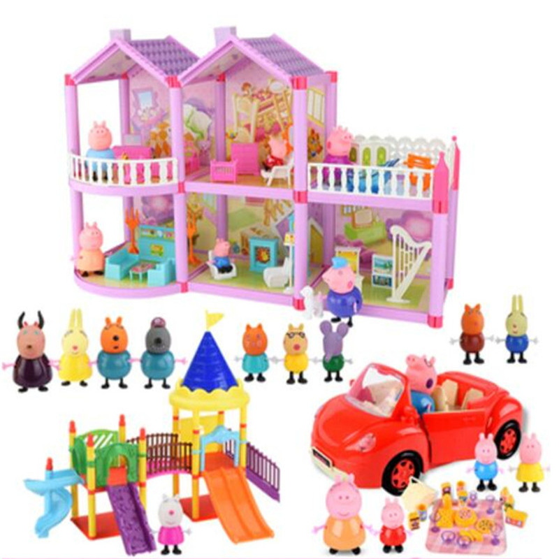 Cenário Casa Gigante da Peppa (11 Peças Inclusas): Peppa Pig