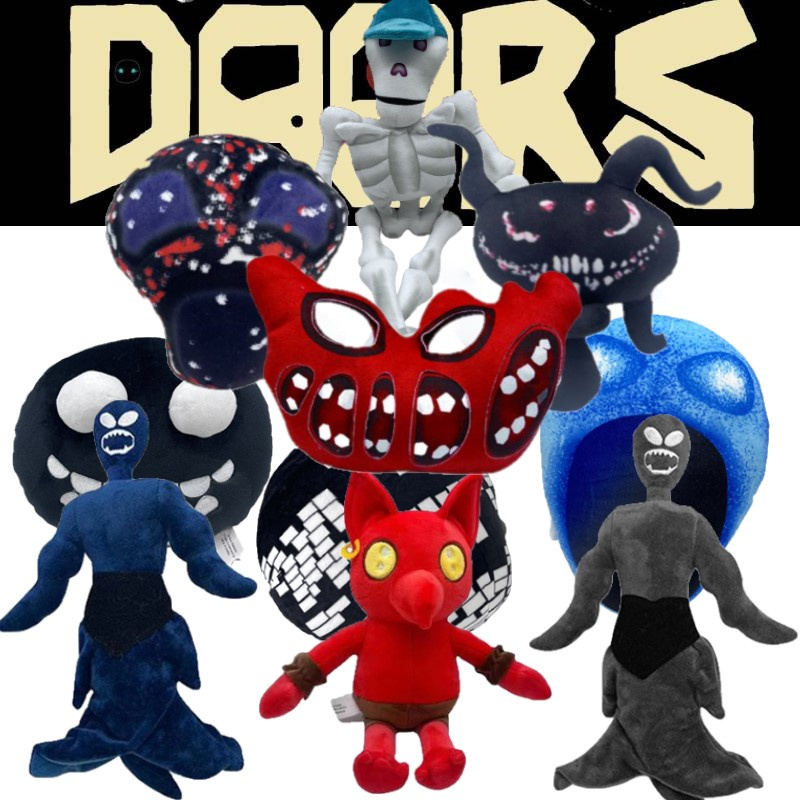 Portas Roblox Macio Pelúcia Arco-Íris Amigos Brinquedo Terror Jogo  Personagem Boneco De Monstro Presente Para Crianças