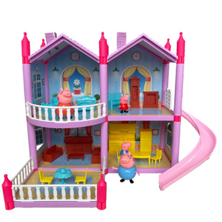 Peppa best sale pig dollhouse