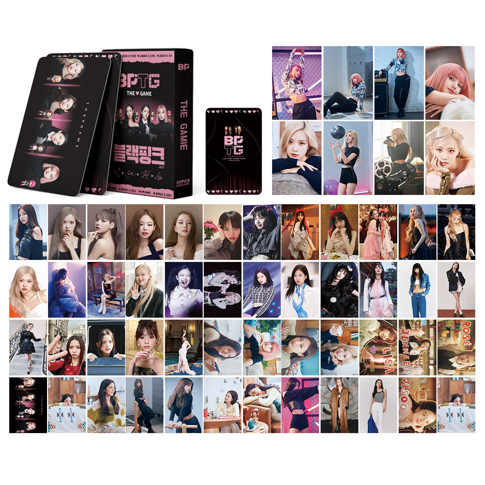 Kpop 55 Pçs/set Lomo Cartões JUMP 8TH BLACKPINK As Meninas Nascem