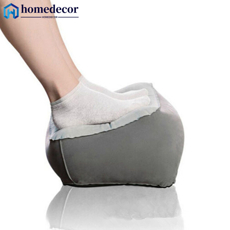 HOMEDECOR Apoio Para Os Pés De Viagem Inflável Almofada De Ar Descanso Caminhadas