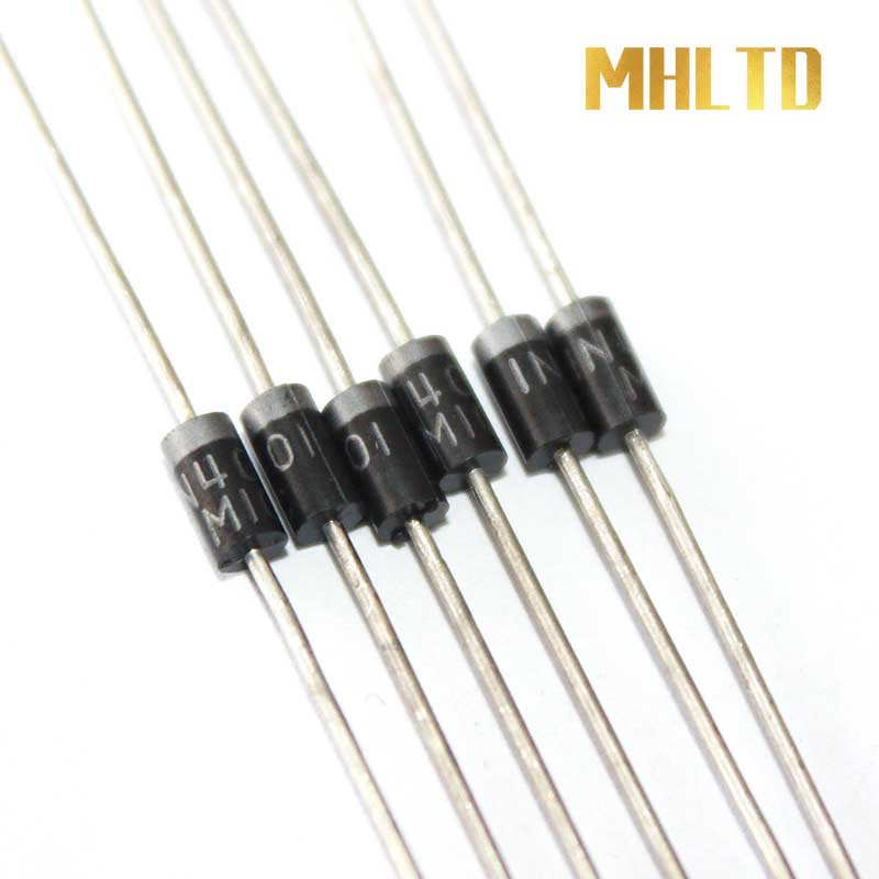 50Pcs Diodo 6A10 10A10 20A10 1N4001 1N4004 1N4007 1N5404 1N5408 1N5818 ...