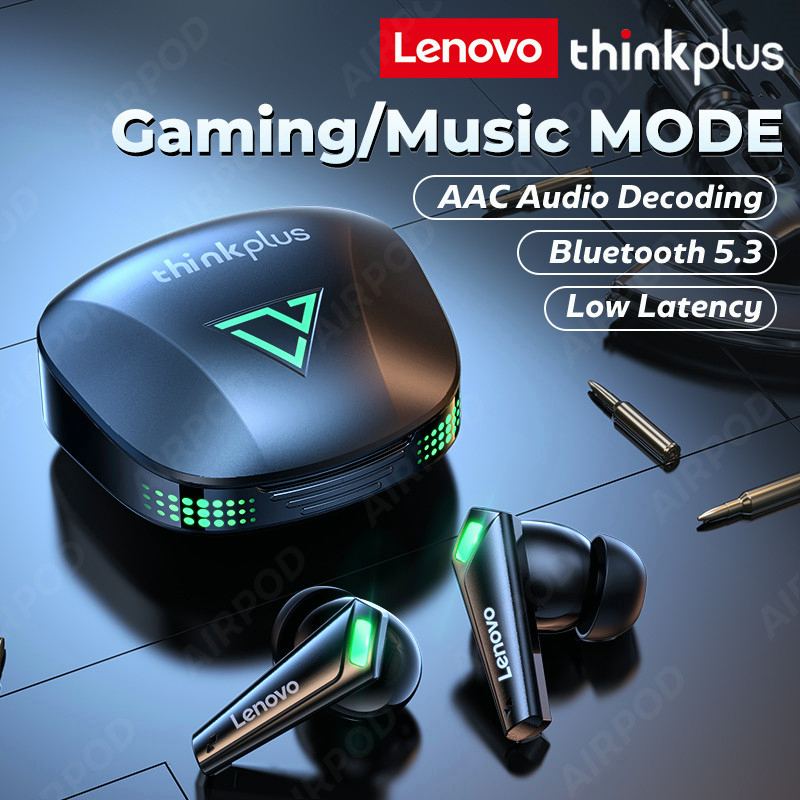 Original Lenovo Xt92 Powerful Bass Original Bluetooth para Jogos Baixa  Latência Com Cancelamento de Ruído C/mic