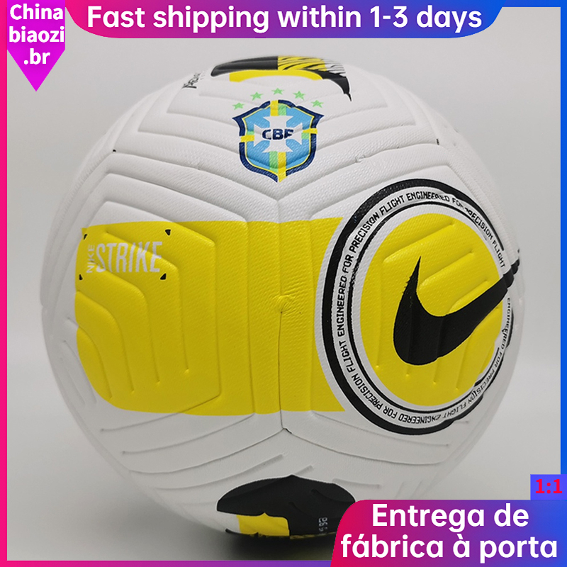 Bola Futebol Nike Pitch 2022/2023 Branco e Amarelo