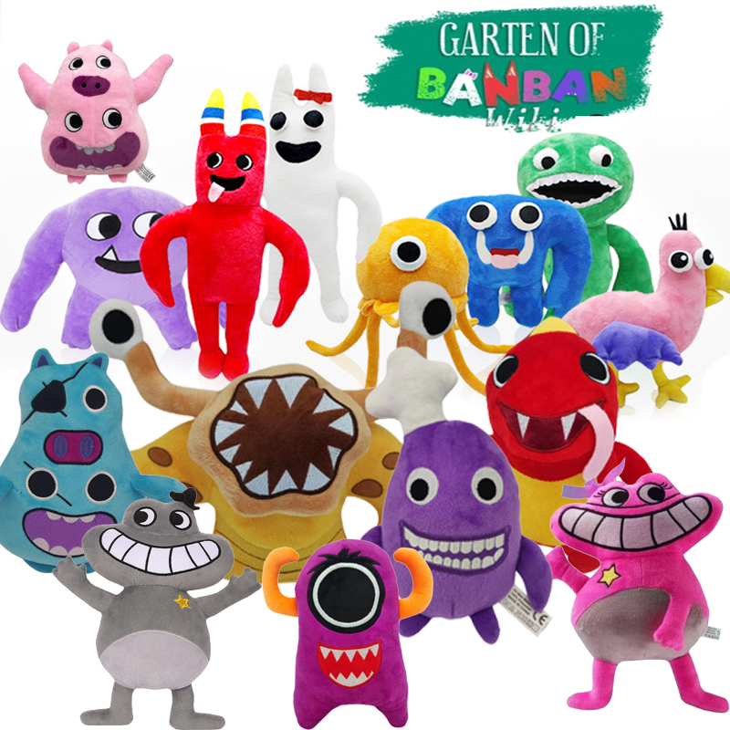 Peluches de pelúcia Cartoon para crianças, Game Garten of BanBan