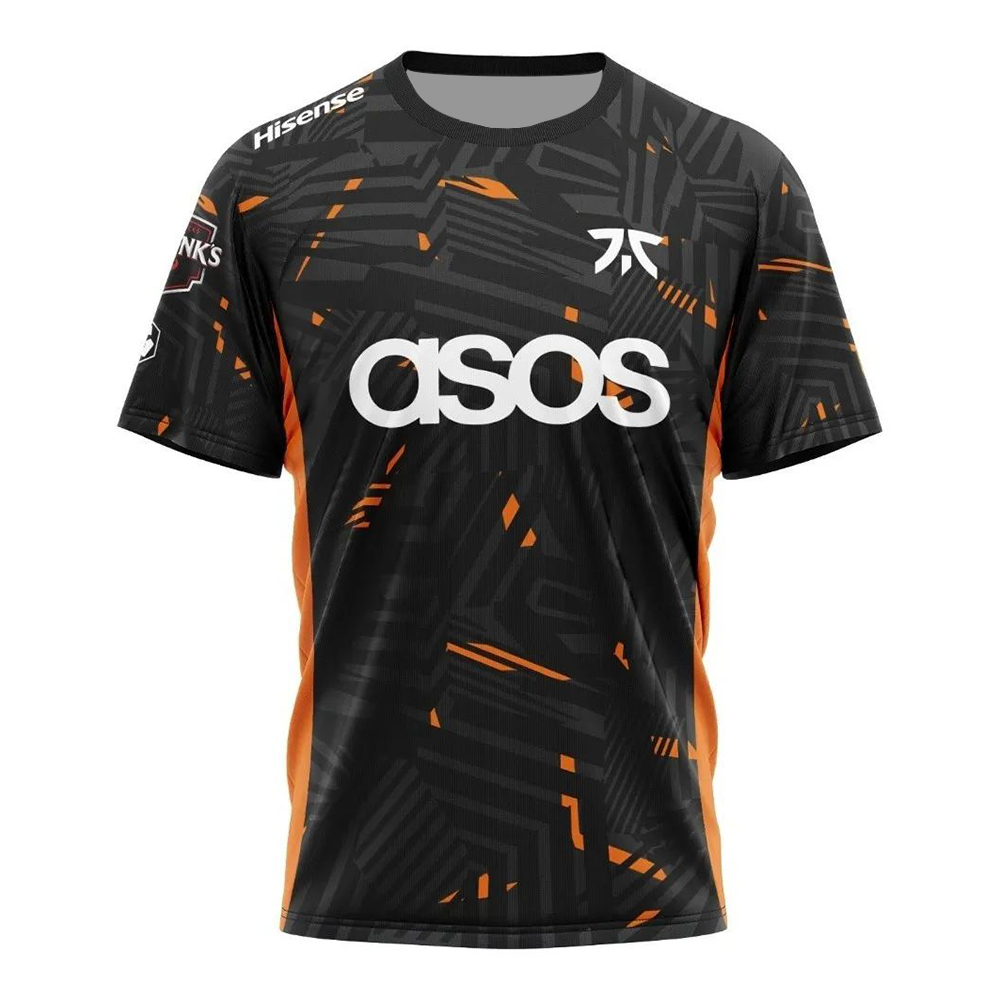 Equipe Fnatic 2023 LEC Jersey E-sports Men Camisetas De Moda Masculina ...