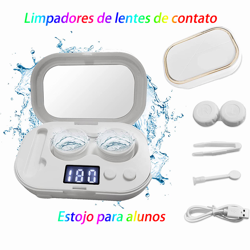 Limpador De Lentes De Contato USB Recarregávelmachine Ultrassônico ...