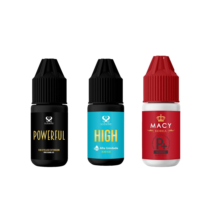 Volume Russo E Rosca Por Cola Para Cílios Sobelle Poderoso 3