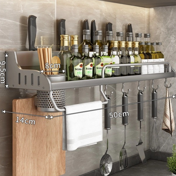 Porta Temperos Rack De Cozinha Suporte Para Condimentos De Cozinha Suporte  Para Temperos De Parede