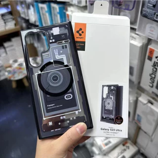 Samsung Galaxy S23 Ultra/S23 + Caixa Magnética Spigen Hybrid Zero One Air Cushion Technology Proteção Contra Quedas Capa Matte