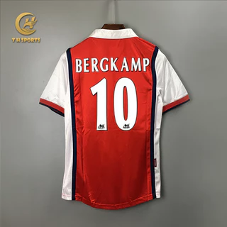 98/99 Arsenal Retro Home Camisa de futebol Uniformes de futebol Camisa