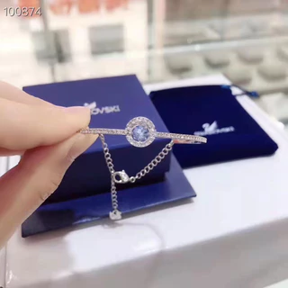 RODREASON Pulseira de joias para mulheres Fashion Ladies Bracelet Crystal S925 Prata Coração Batendo Romântico Braceletes