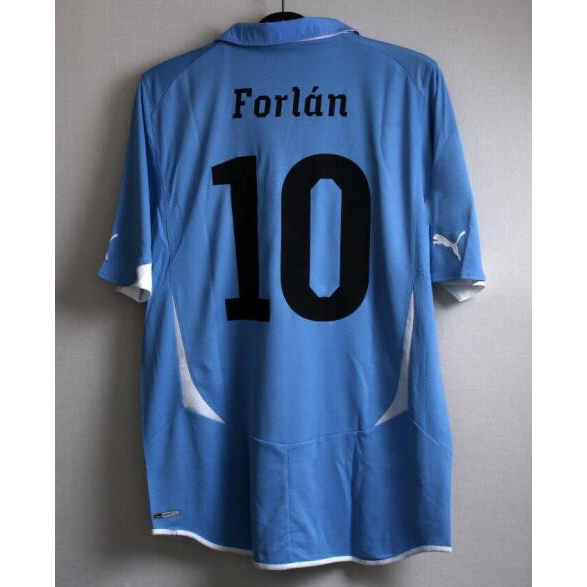 2010 Camisa Retrô Copa Do Mundo Uruguay