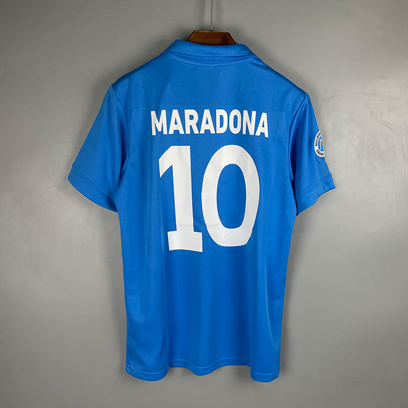 Camiseta Retrô Masculina 87/88 Napales maradona