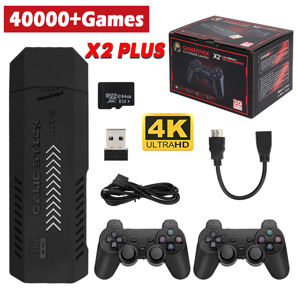 Buy DKD GD10 Retro Game Stick Retro Video Game Mini 4K HD Gaming Console  30000 Classic Games for N64 Neogeo PS1 MAME Arcade Online at Best Prices in  India - JioMart.