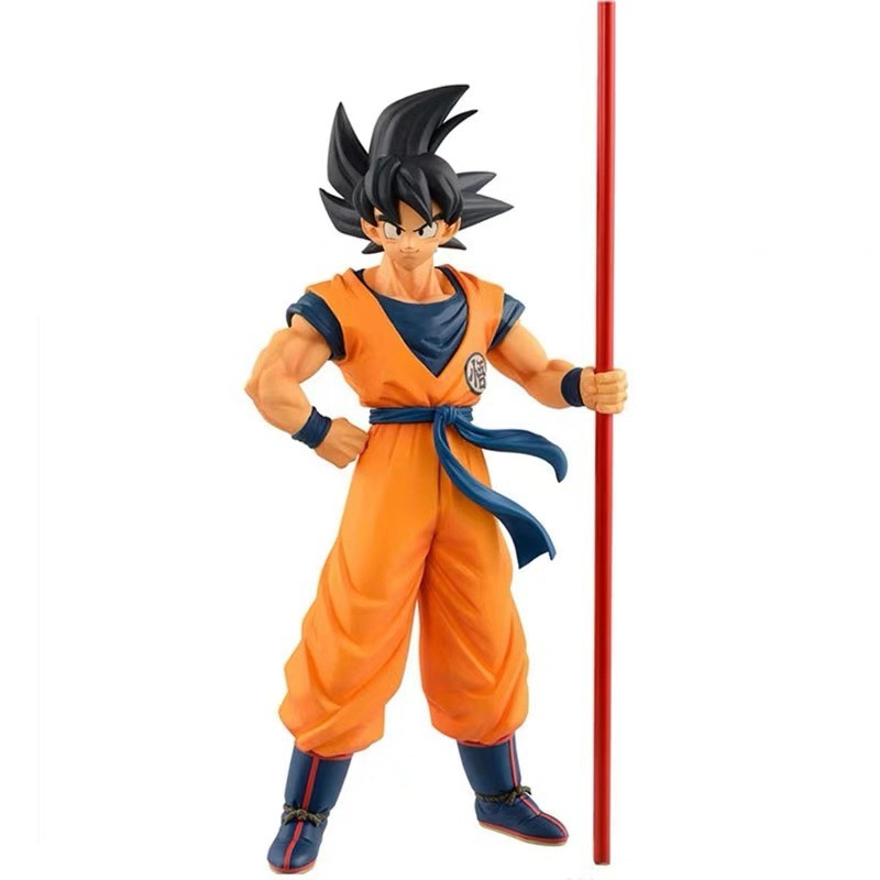 Estátua Son Goku Instinto Superior Com LED: Dragon Ball Super