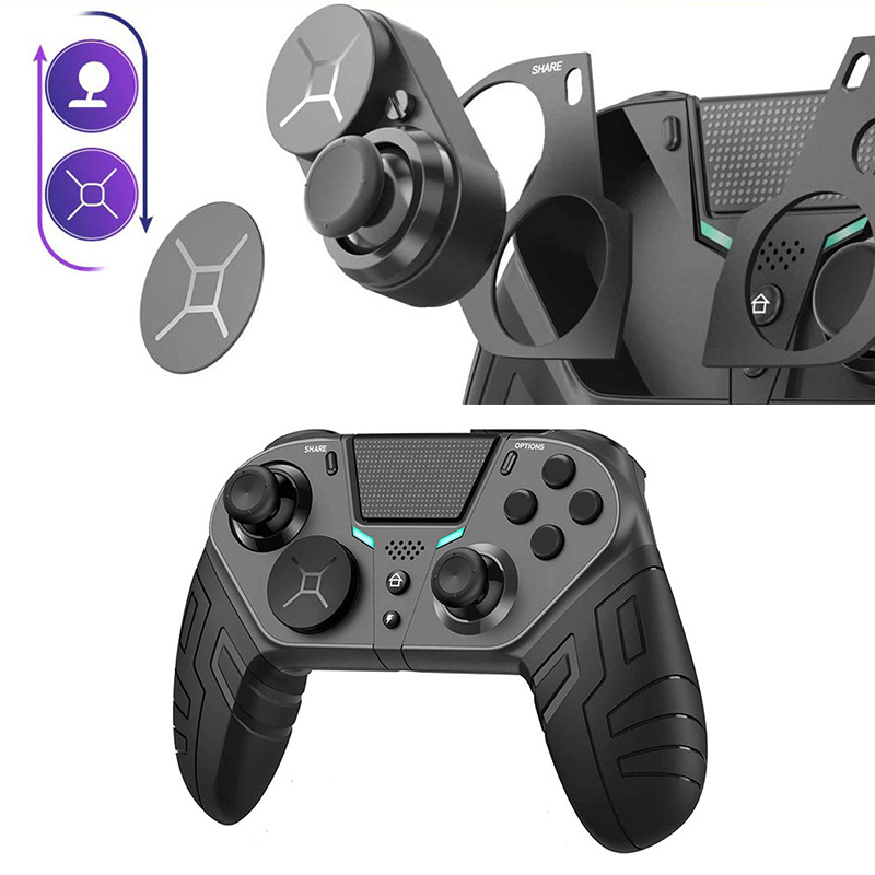 Mini Volante Controle PS5 Playstation Jogos De Corrida PRETO Gamepad  Controlador Alça Envio Imediato Pronta Entrega