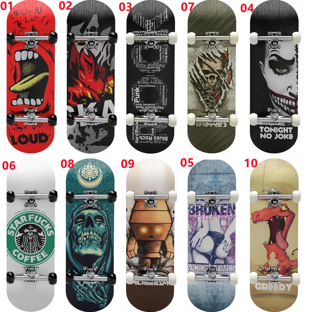 04 Fingerboard Skates De Dedo Mini Profissional c/ Rolamento e Lixa em  Promoção na Americanas