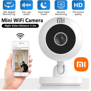 Xiaomi Mini Câmera HD Monitor Portátil Remoto Baby Versão Noturna Detecção De Movimento Vídeo Segurança Vigilância Sem Fio Pequena