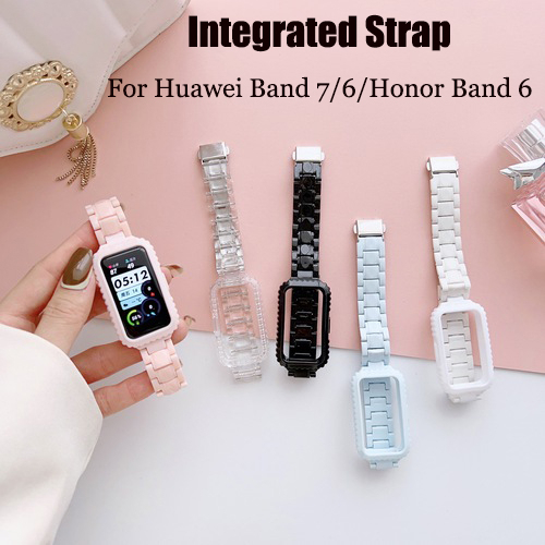 SenMore Huawei Band 7 Cinturino, Braccialetto di Ricambio in Morbido Silicone Colorato per Huawei Band 7 Cinturino