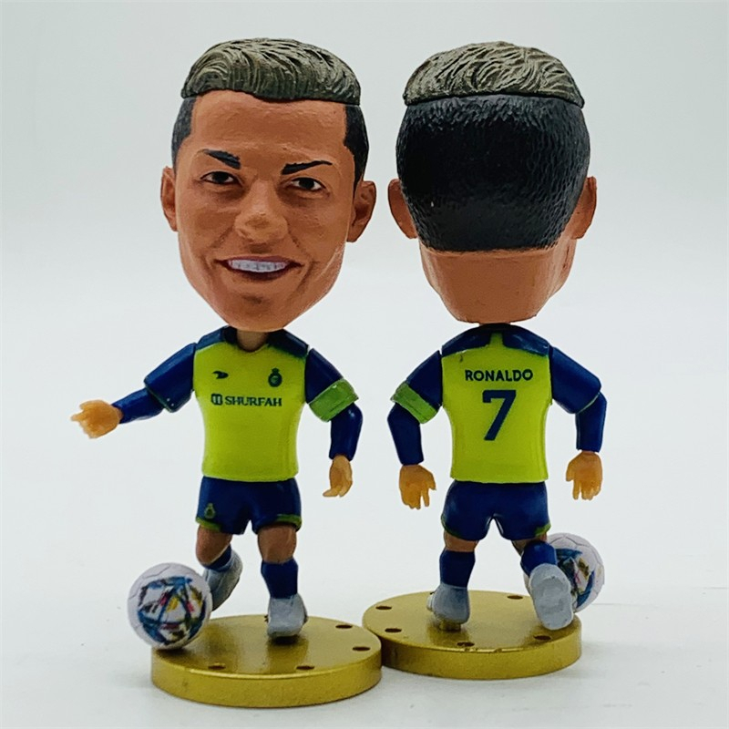 Soccerwe Al-Nassr Bonecos De Futebol 7 # c . Ronaldo Figuras 2023 Coleções Presente