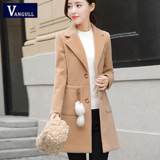 Moda De Inverno Nova Manga Longa Casaco De Lã De Mulher De Fina De Colarinho Fino em Promoção na Shopee Moda De Inverno Nova Manga Longa Casaco De Lã De Mulher De Fina De Colarinho Fino