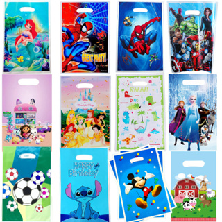 Congelados/Super-Homem/Mickey/Football Sacos Plásticos Para Doces Festa Infantil Boy Girl Kids De Aniversário Favorece Suprimentos De