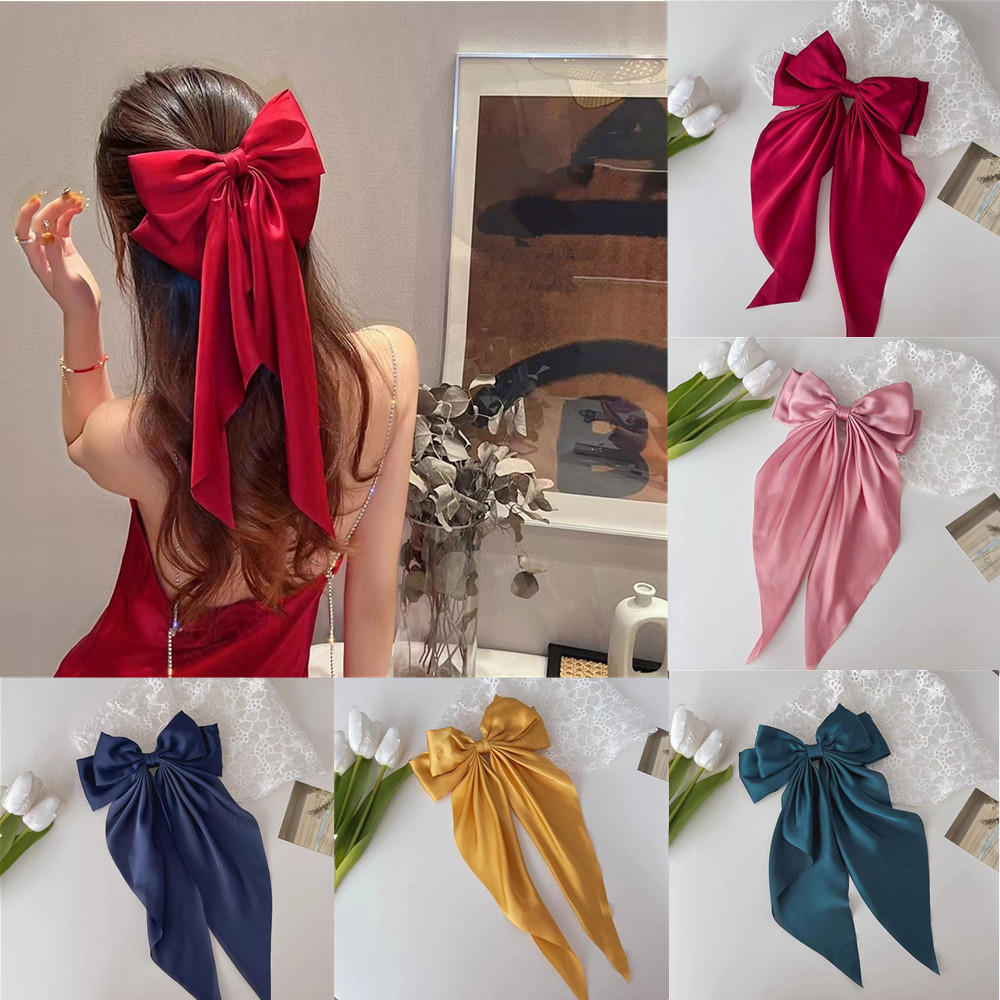 Clip de Cabelo Coreano Clip de Mola Chiffon Clip de Mola Chiffon Acessórios de Cabelo Mulheres