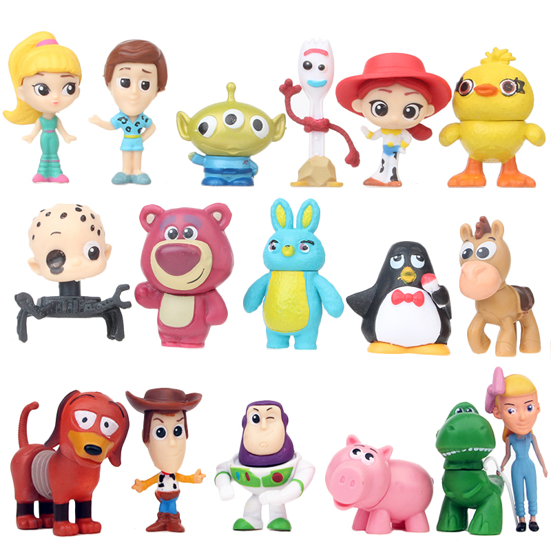 Toy Story Miniature Anime Figures Woody Buzz Lightyear Jessie Rex