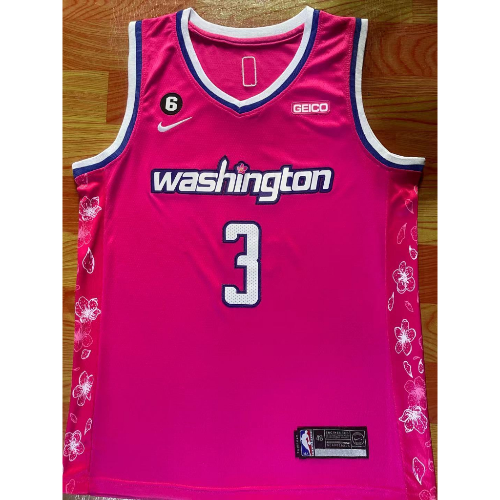 2022! Bloom City Edition Washington Wizards KUZMA #33 Jersey