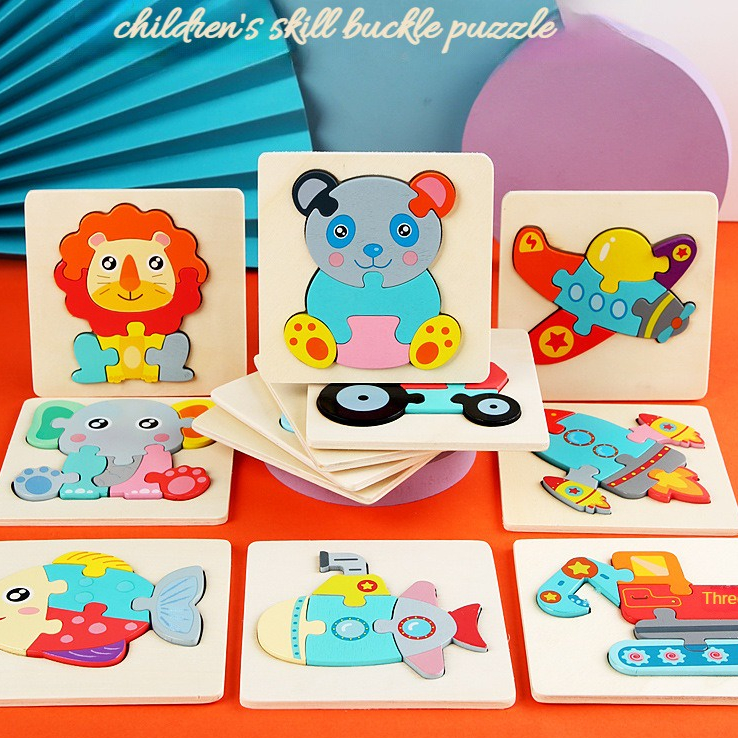 Brinquedos Educacionais Baby Wooden Toys Montessori 3d Crian as De