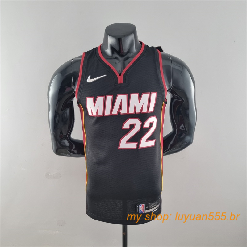 Miami Heat Nike City Edition Swingman Jersey - Bam Ado - Mens