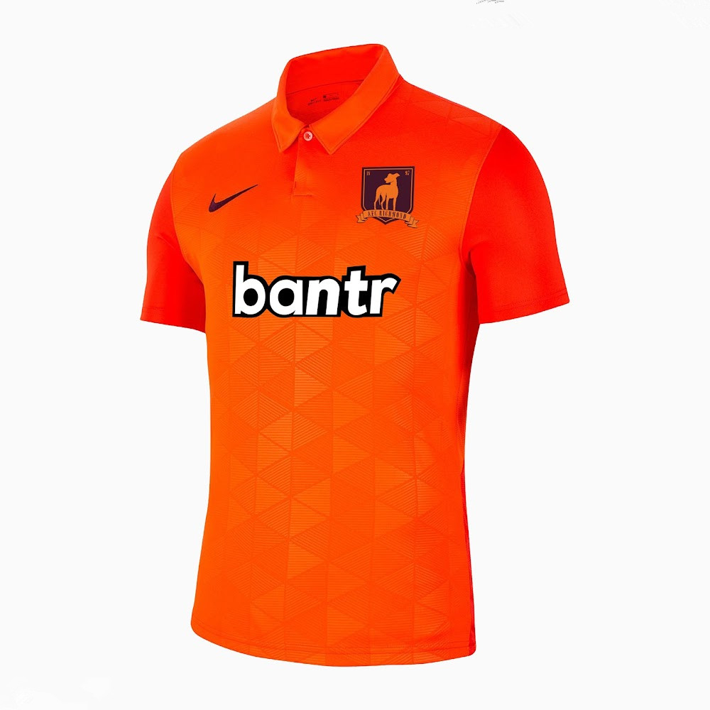 AFC Richmond Ted Lasso 2023 2024 Camisa Laranja Roy Kent Rojas